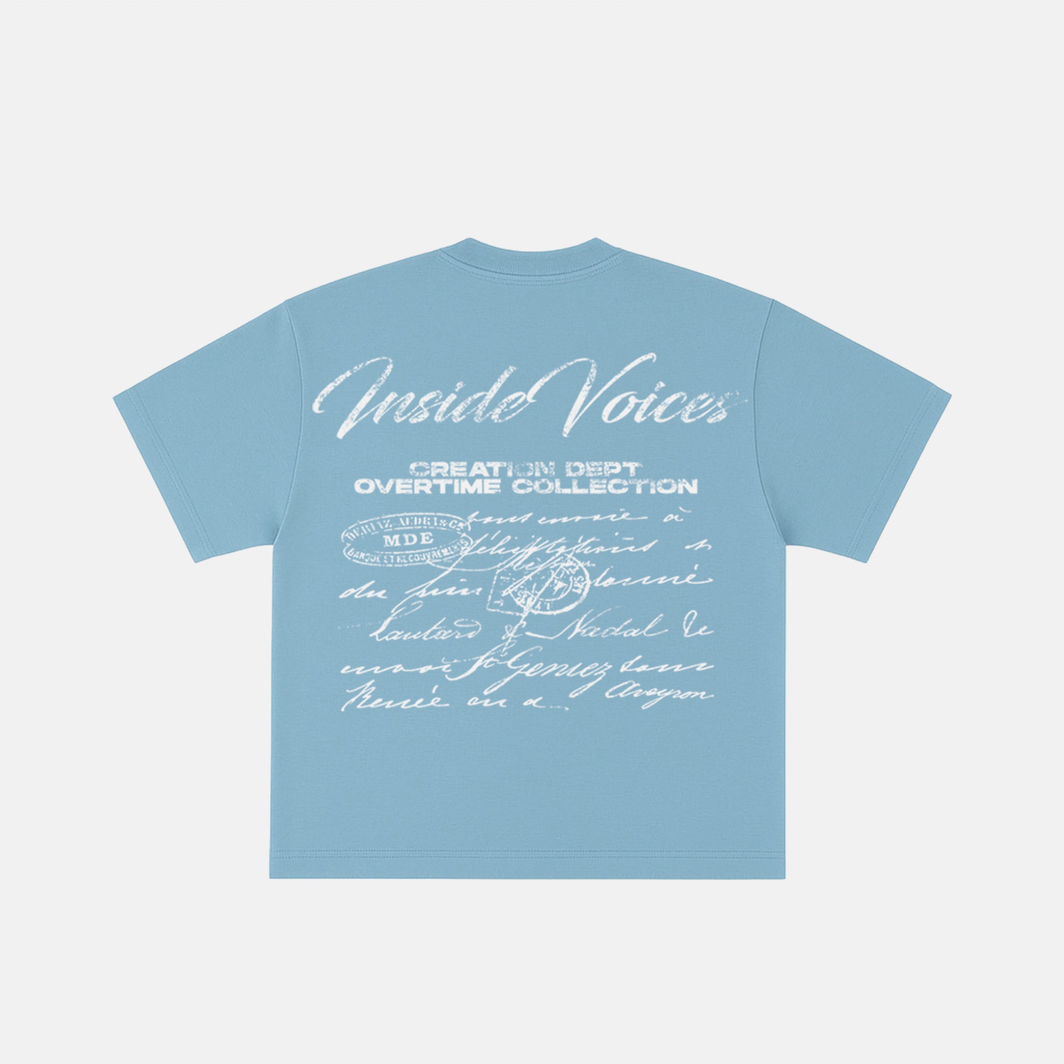 CAMISETA THE MANUSCRIPT  [AZUL]