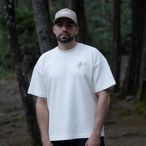 CAMISETA BASIC IV [HUESO]