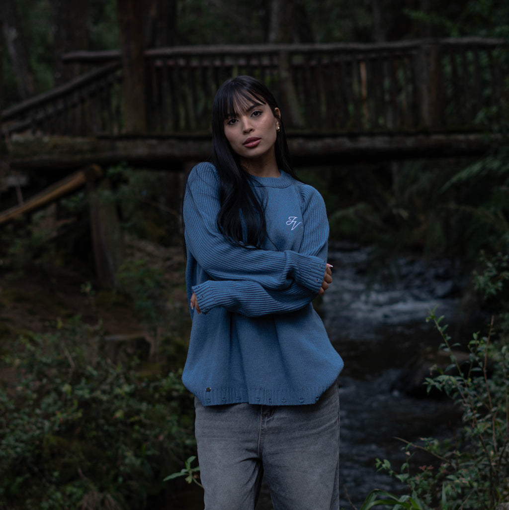 SWEATER BASIC IV [AZUL]