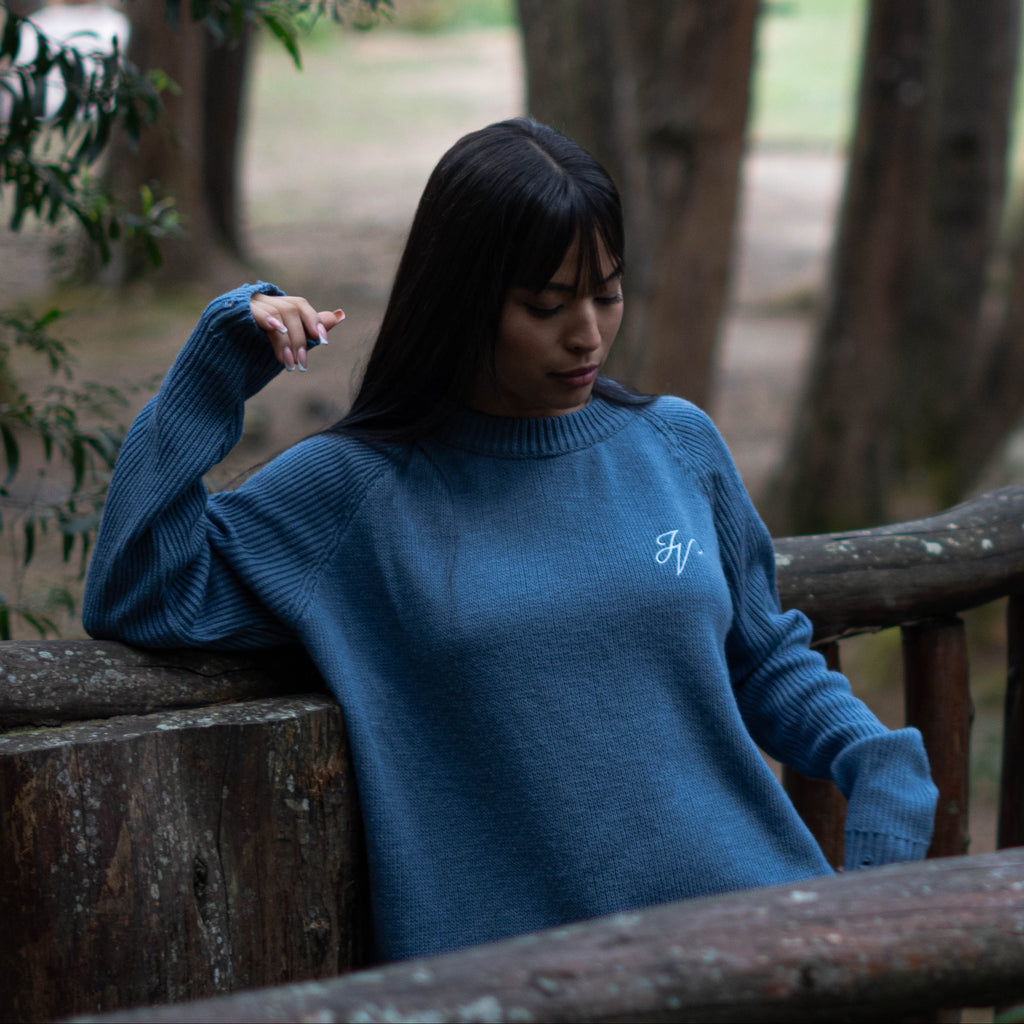 SWEATER BASIC IV [AZUL]