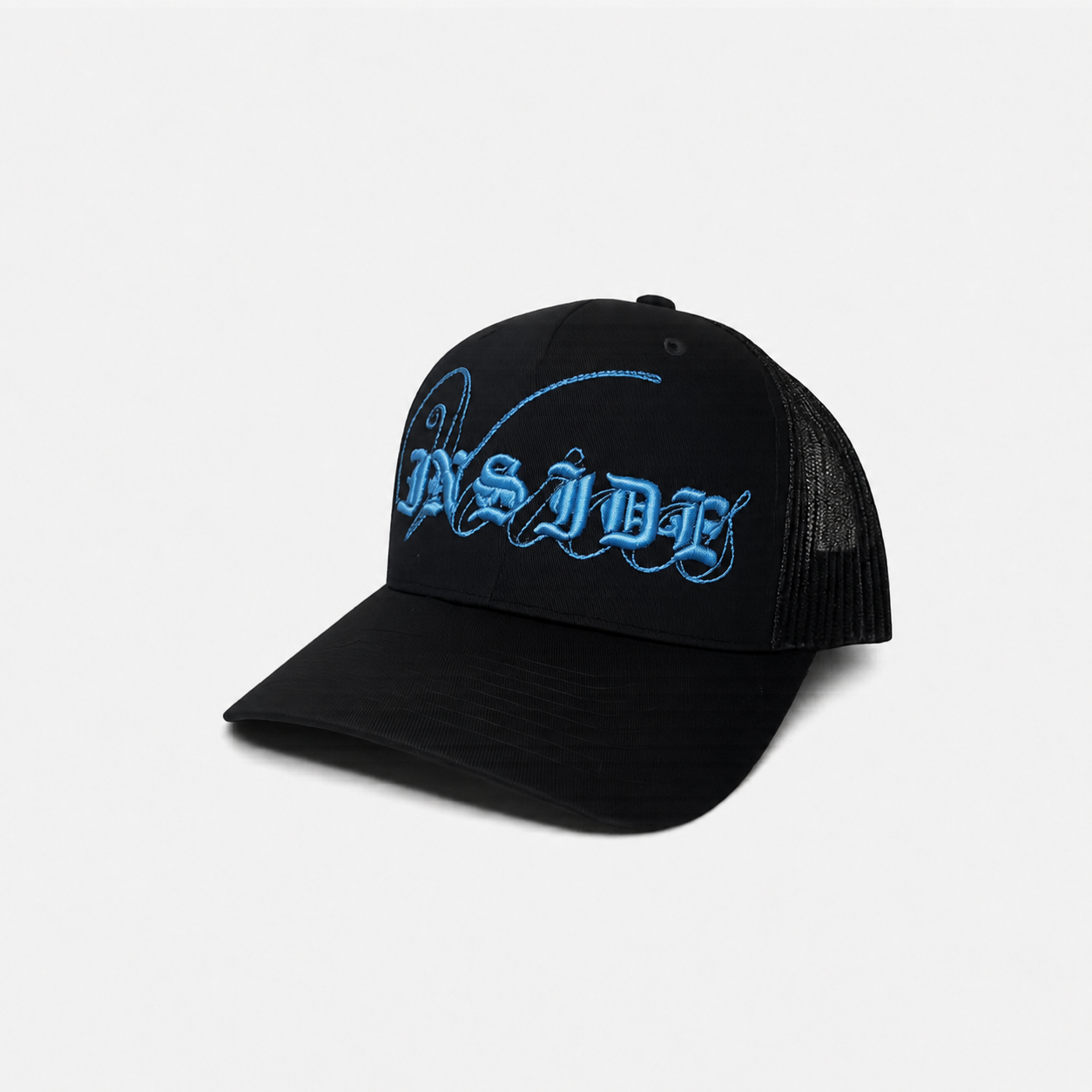 GORRA WASTED [NEGRA CON AZUL]