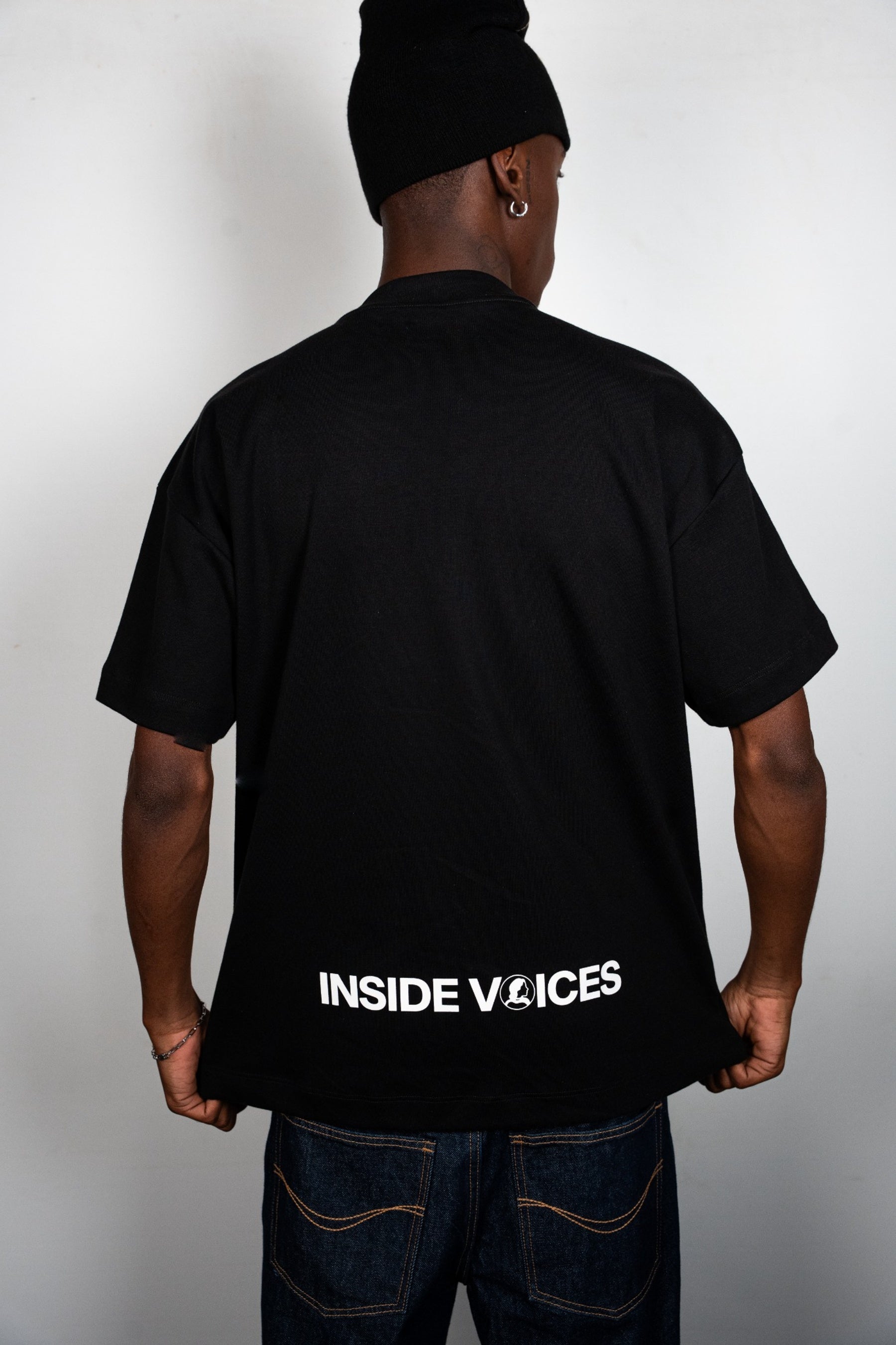 CAMISETA OVERTIME [NEGRO]