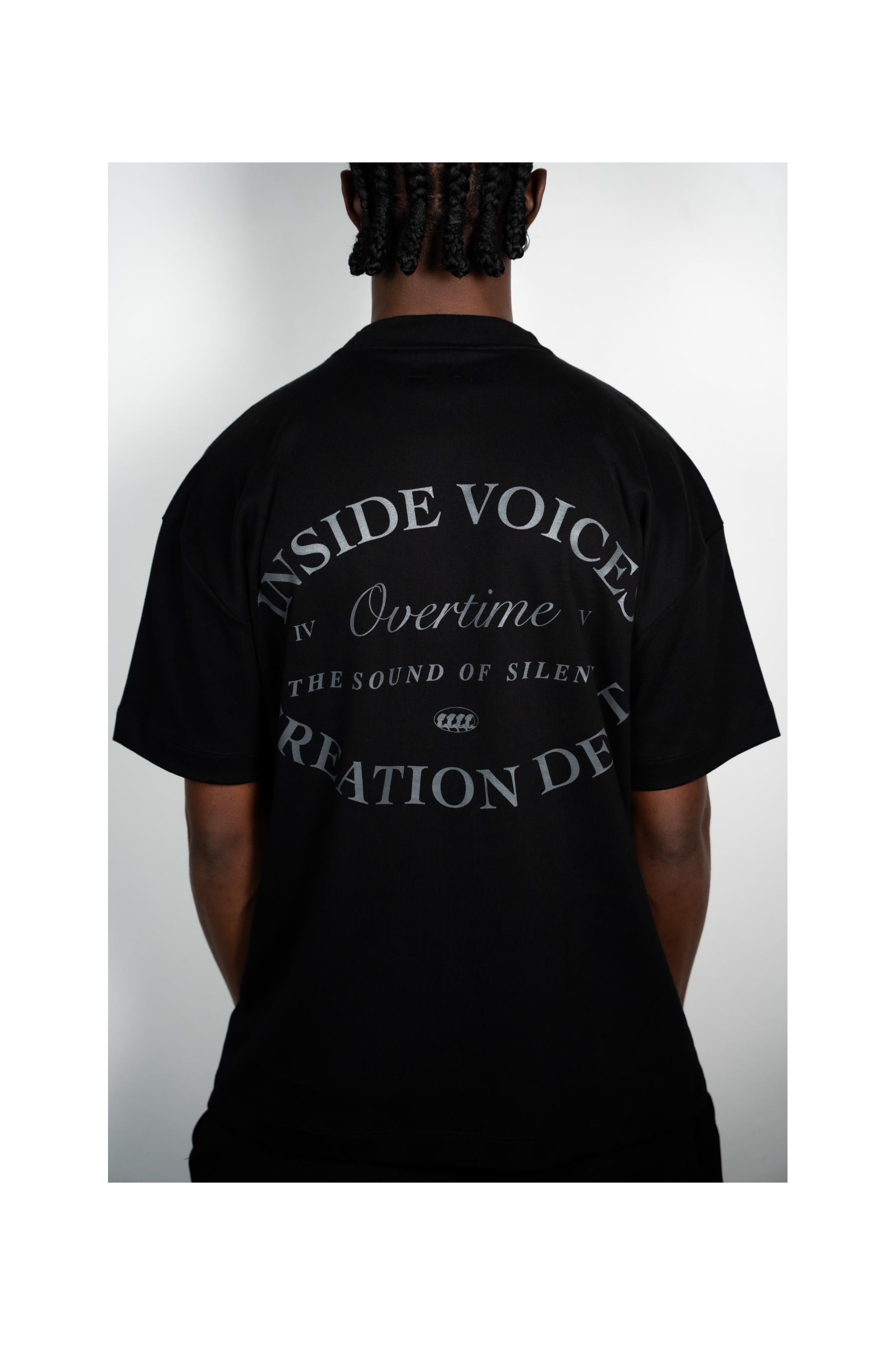 CAMISETA INFINITE CIRCLE  [NEGRO]