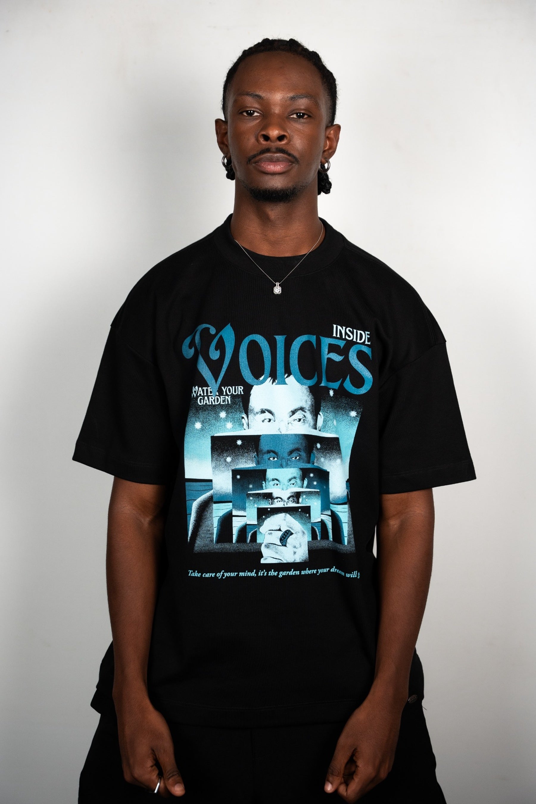 CAMISETA MIND GARDEN [NEGRO]