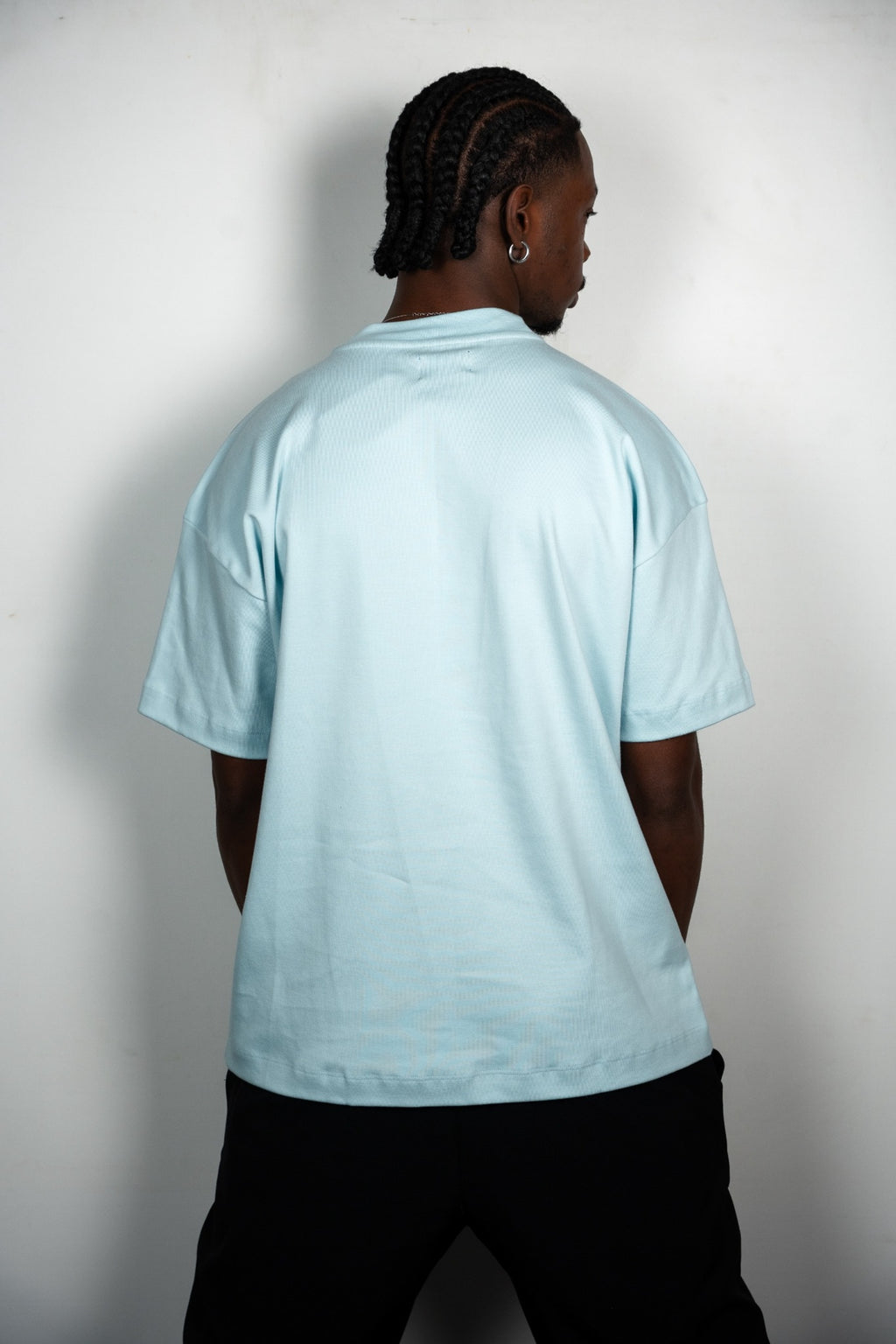 CAMISETA BASIC LOGO [AZUL CLARO]