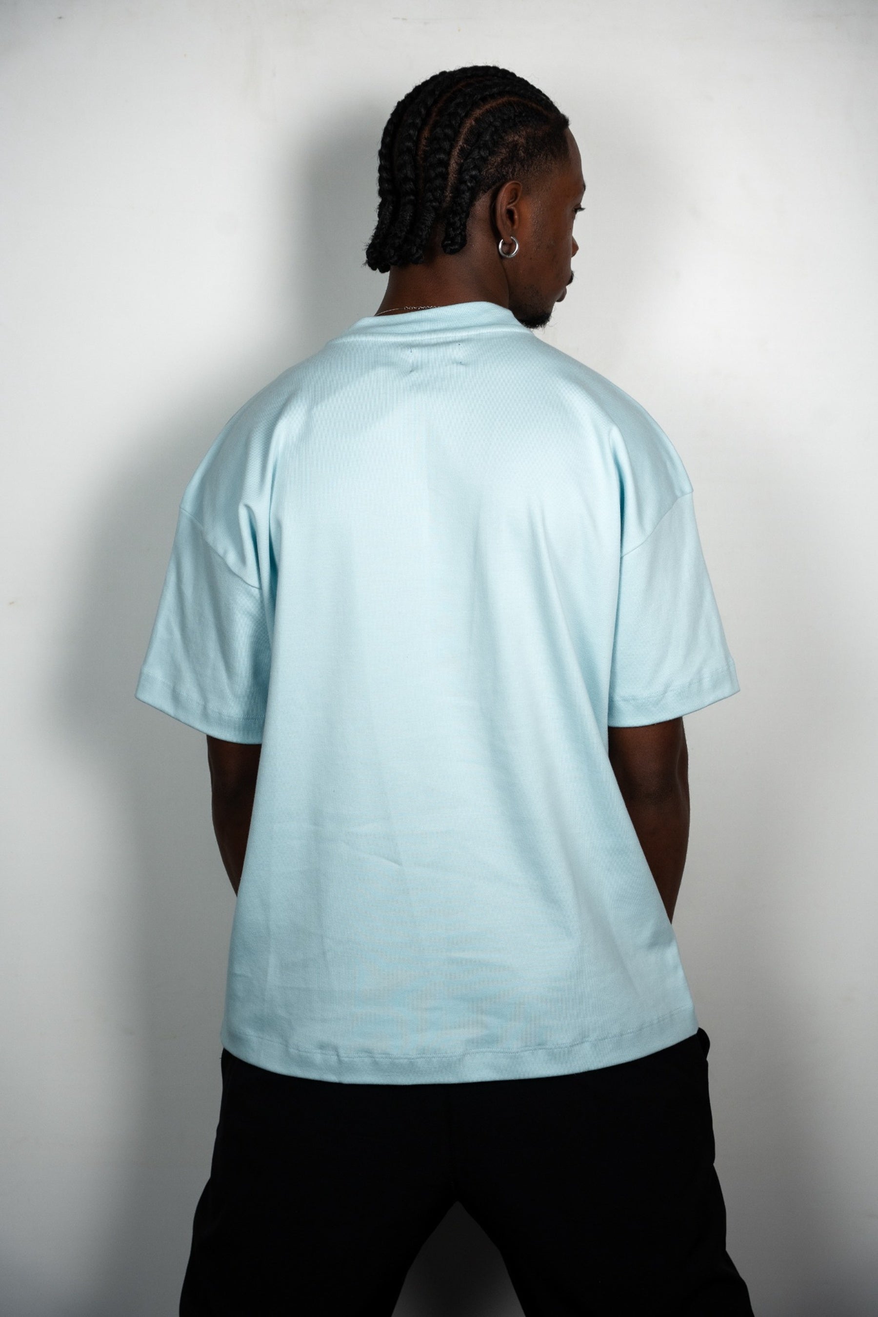 CAMISETA BASIC LOGO [AZUL CLARO]