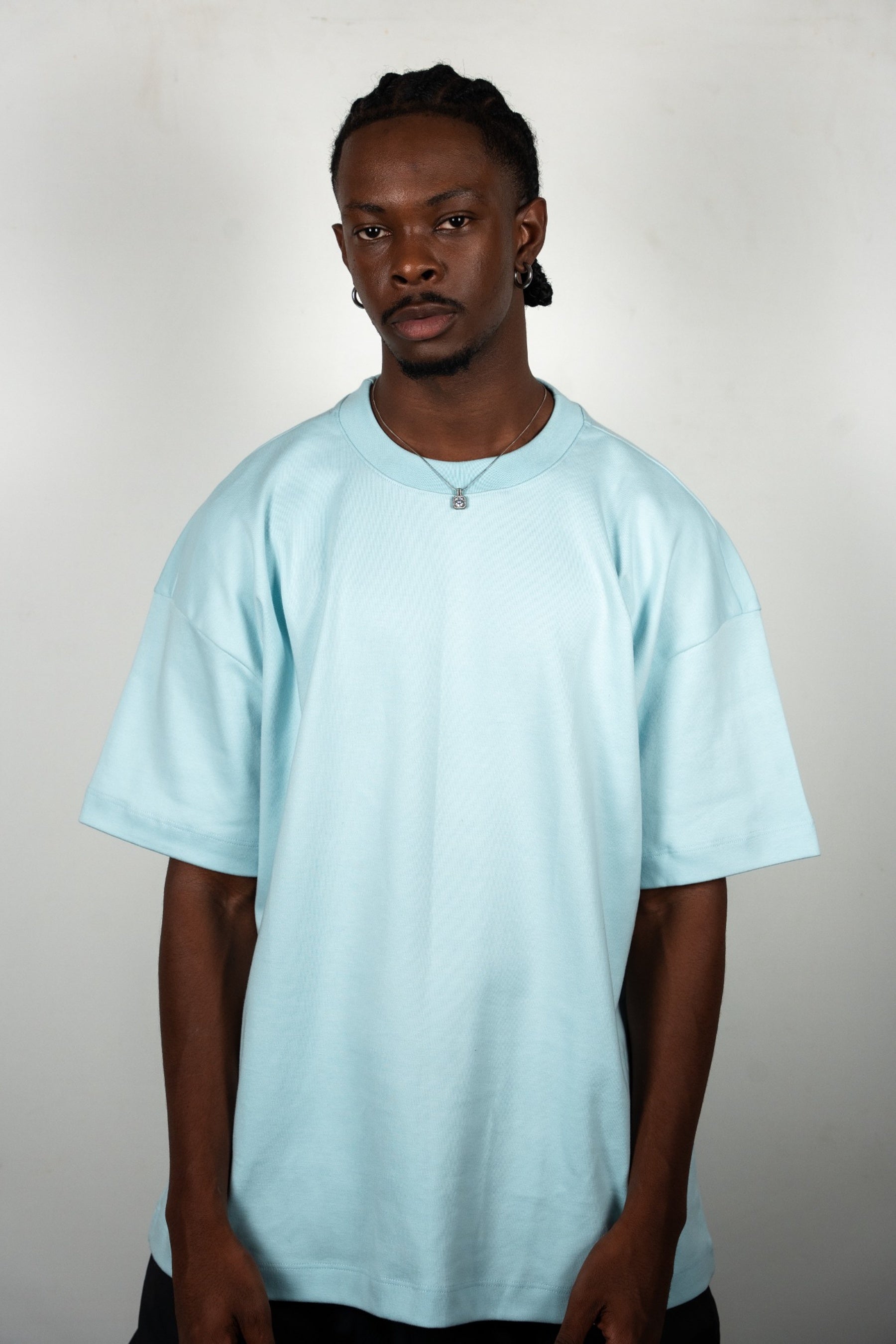 CAMISETA THE SOUND OF SILENCE  [AZUL CLARO]