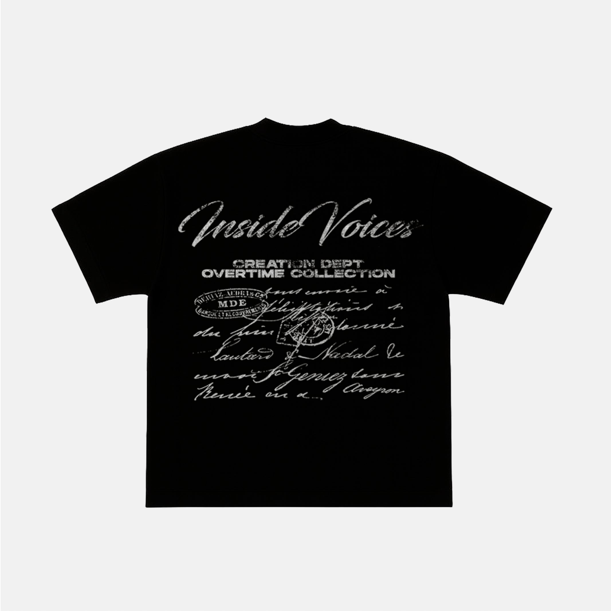 CAMISETA THE MANUSCRIPT  [NEGRO]
